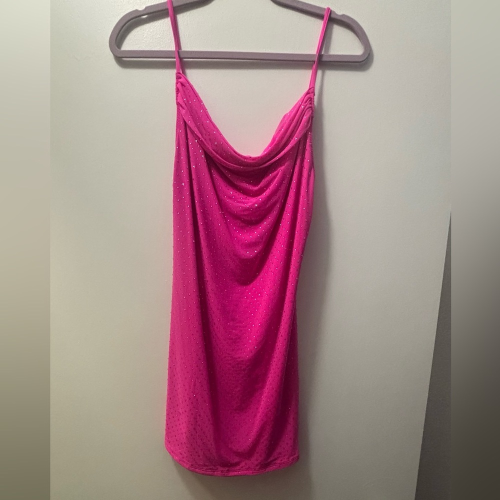 White Fox Boutique Pink Mini Dress
